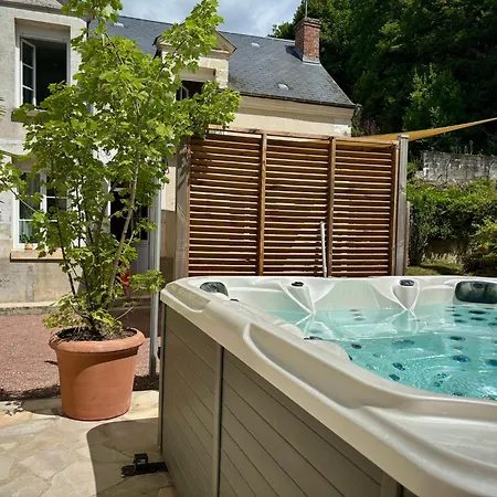 La Maison Sous Les Arbres - Duplex, Jardin Et Spa Poce-sur-Cisse Exterior photo